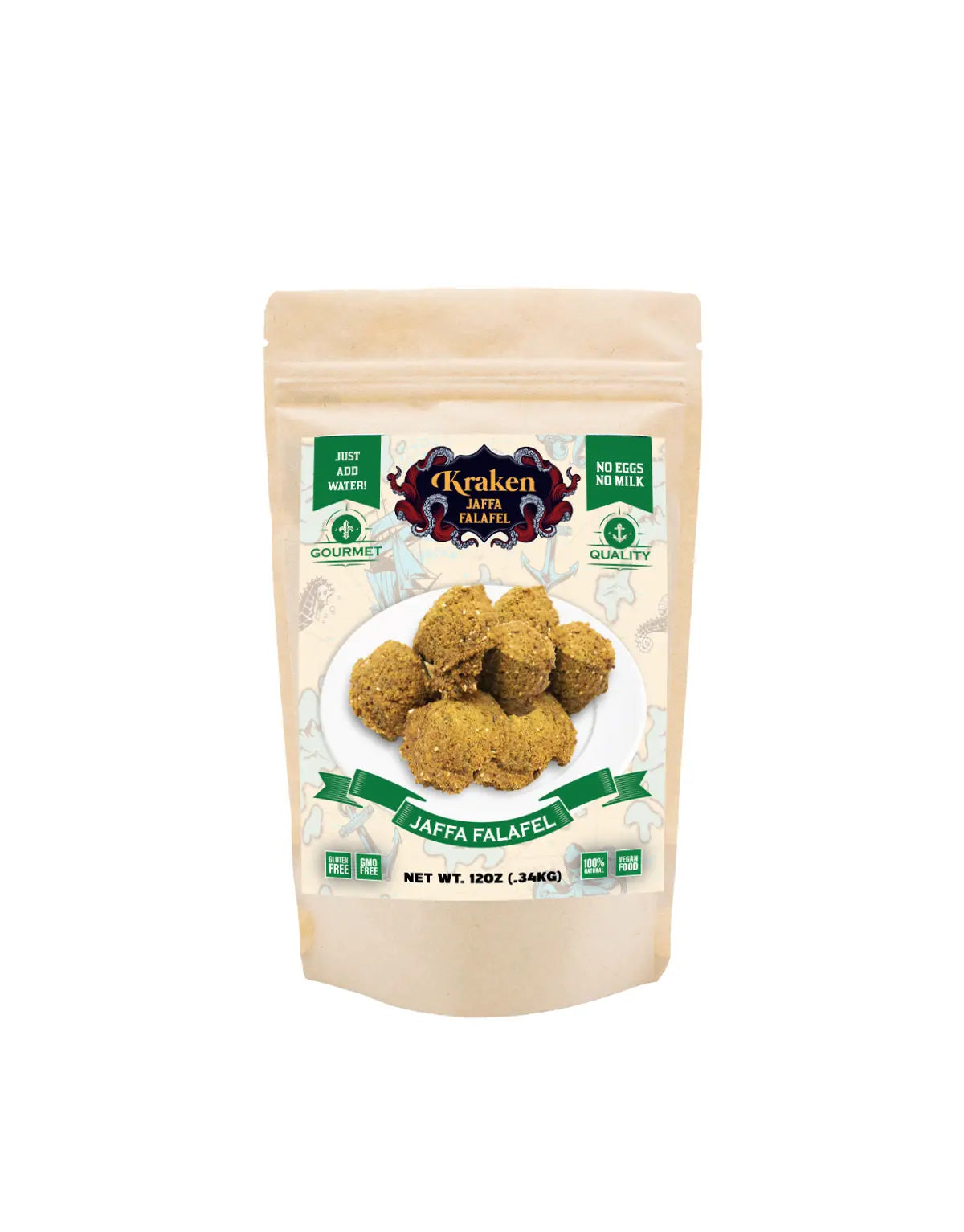 Kraken Cookin - Kraken Jaffa Falafel - 12 oz. (0.34 kg.)