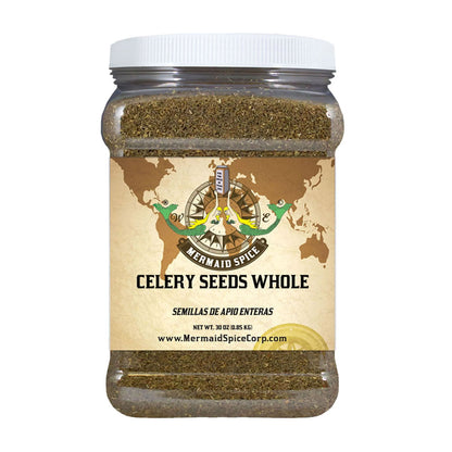 Mermaid Spice Corp - Celery Seeds Whole - 30 oz. (0.85 kg.)