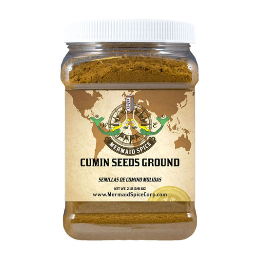 Mermaid Spice Corp - Cumin Seeds Ground - 2 lb. (0.91 kg.)