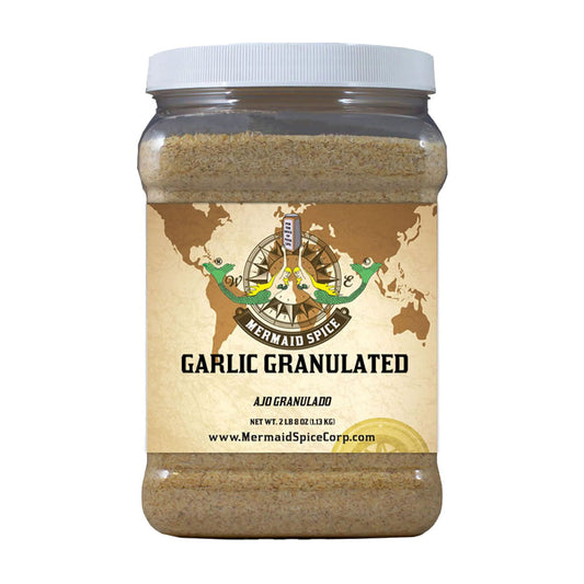 Mermaid Spice Corp - Garlic Granulated 2 lb. 8 oz. (1.13 kg.)