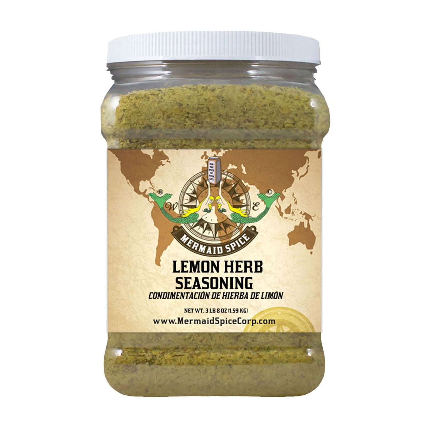 Mermaid Spice Corp - Lemon Herb - 3 lb. 8 oz (1.59 kg.)