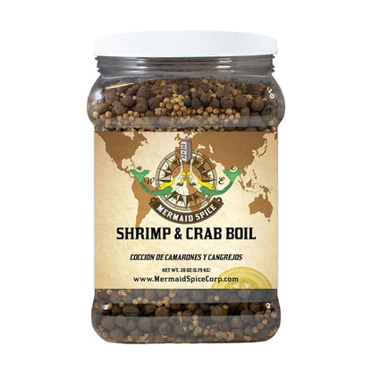 Mermaid Spice Corp - Shrimp & Crab Boil - 28 oz. (0.79 kg.)