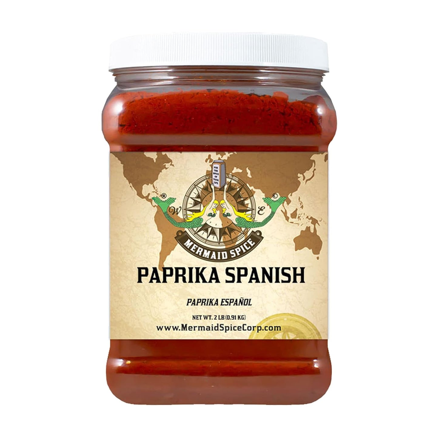 Mermaid Spice Corp - Paprika Spanish - 2 lb. (0.45 kg.)