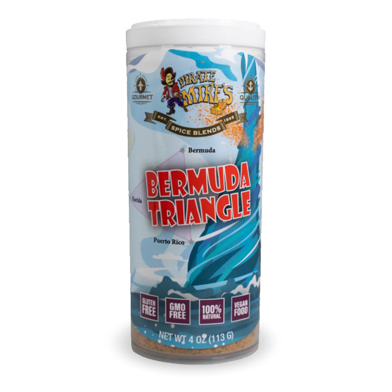 Pirate Mike's - Bermuda Triangle Seasoning - 4 oz. (113 g.)