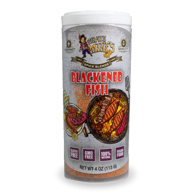 Pirate Mike's - Blackened Seasoning - 4 oz. (113 g.)