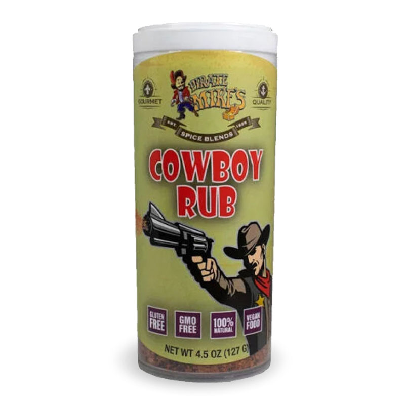 Pirate Mike's - Cowboy Rub - 4.5 oz. (127 g.)
