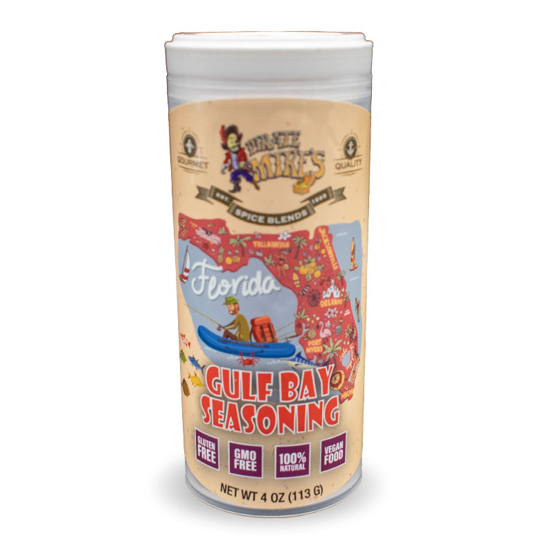 Pirate Mike's - Gulf Bay Seasoning - 4 oz. (113 g.)