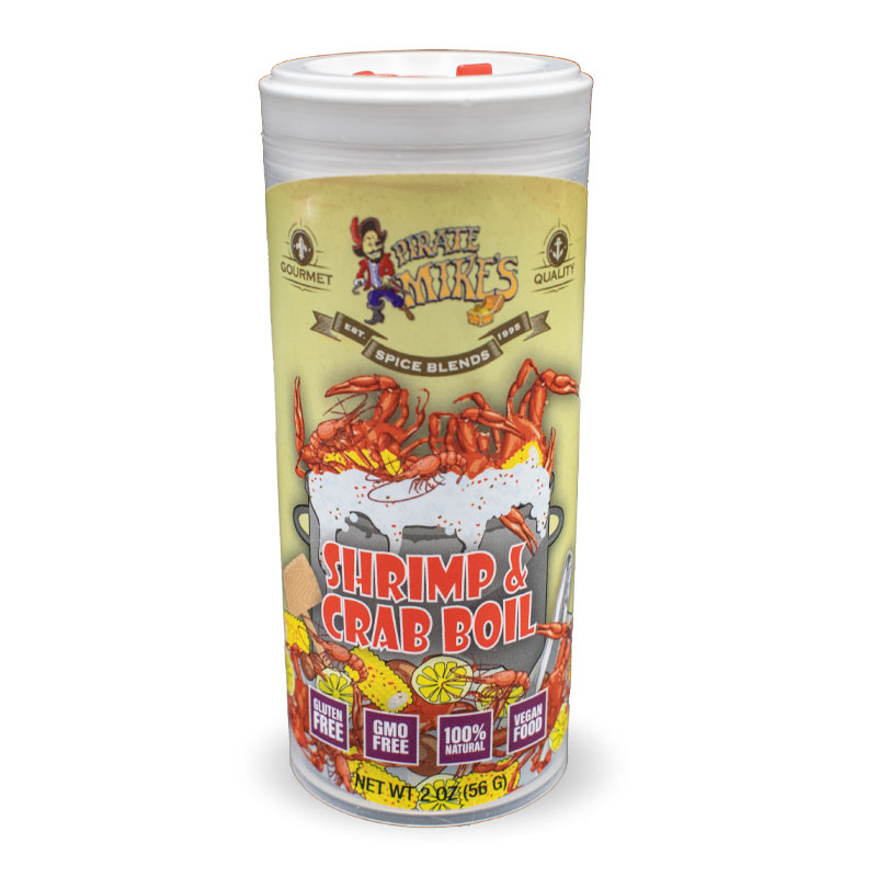 Pirate Mike's - Shrimp & Crab Boil - 2 oz. (56 g.)