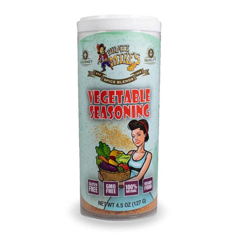 Pirate Mike's - Vegetable Seasoning - 4.5 oz. (127 g.)