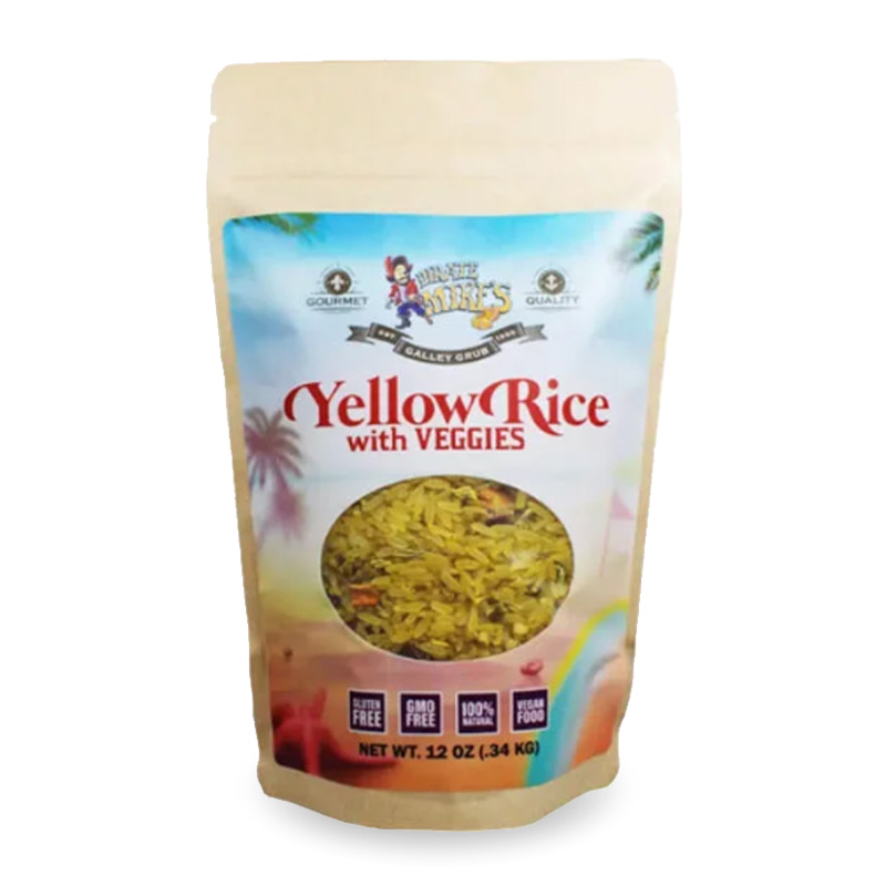 Pirate Mike's - Yellow Rice With Veggies - 12 oz. (0.34 kg.)