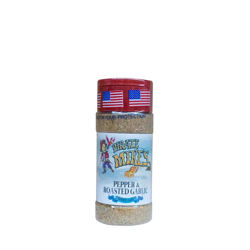Pirate Mike's - BOGO 35% off - Pepper & Roasted Garlic - 3.5 oz.