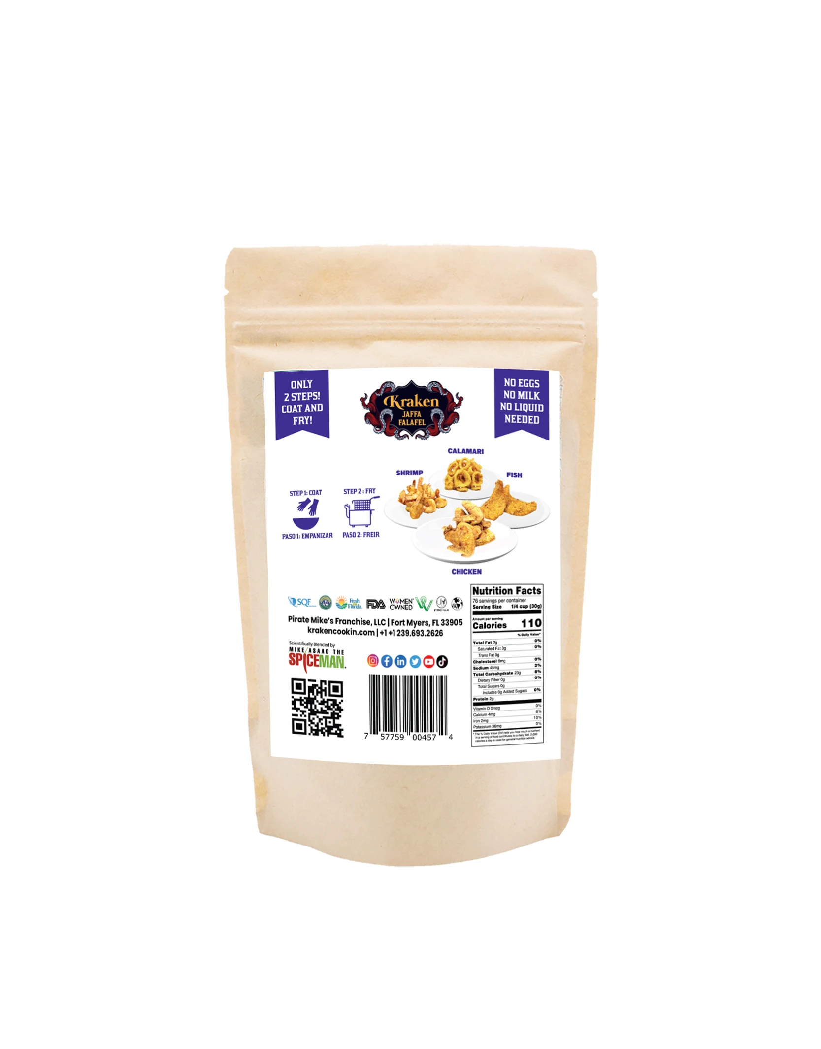 Kraken Cookin - All Purpose Breading - 14 oz