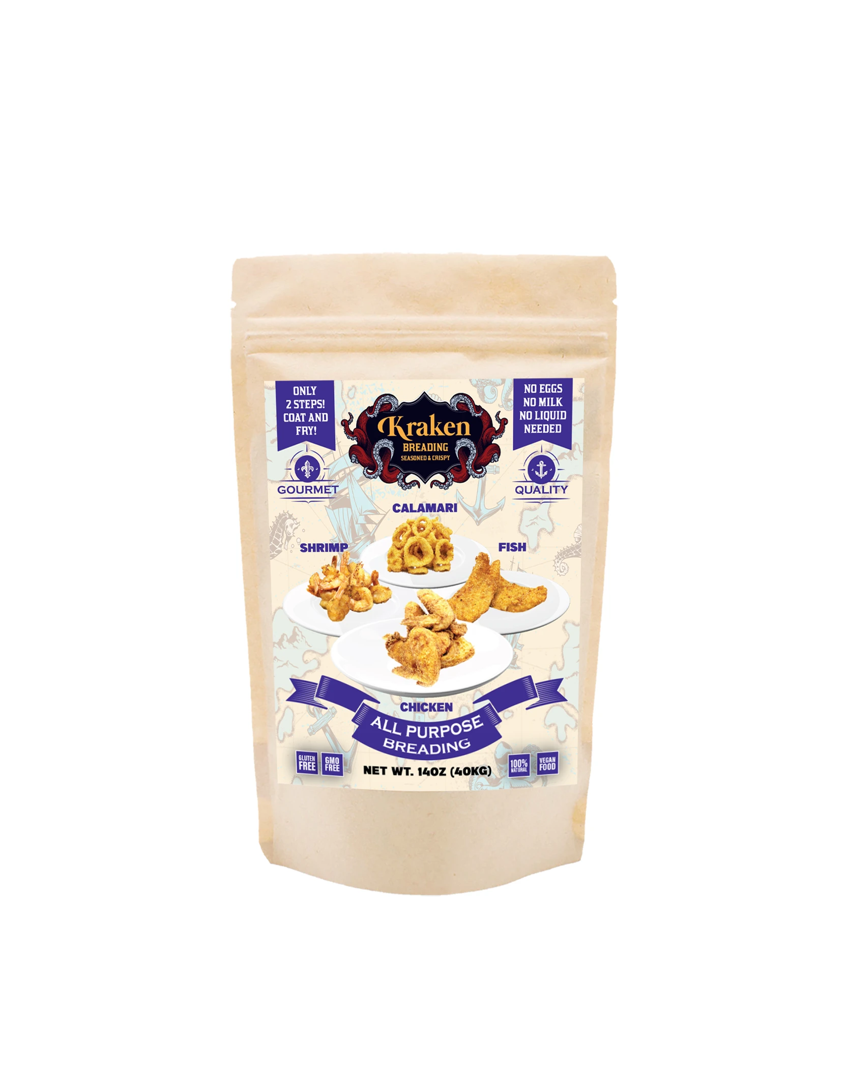 Kraken Cookin - All Purpose Breading - 14 oz