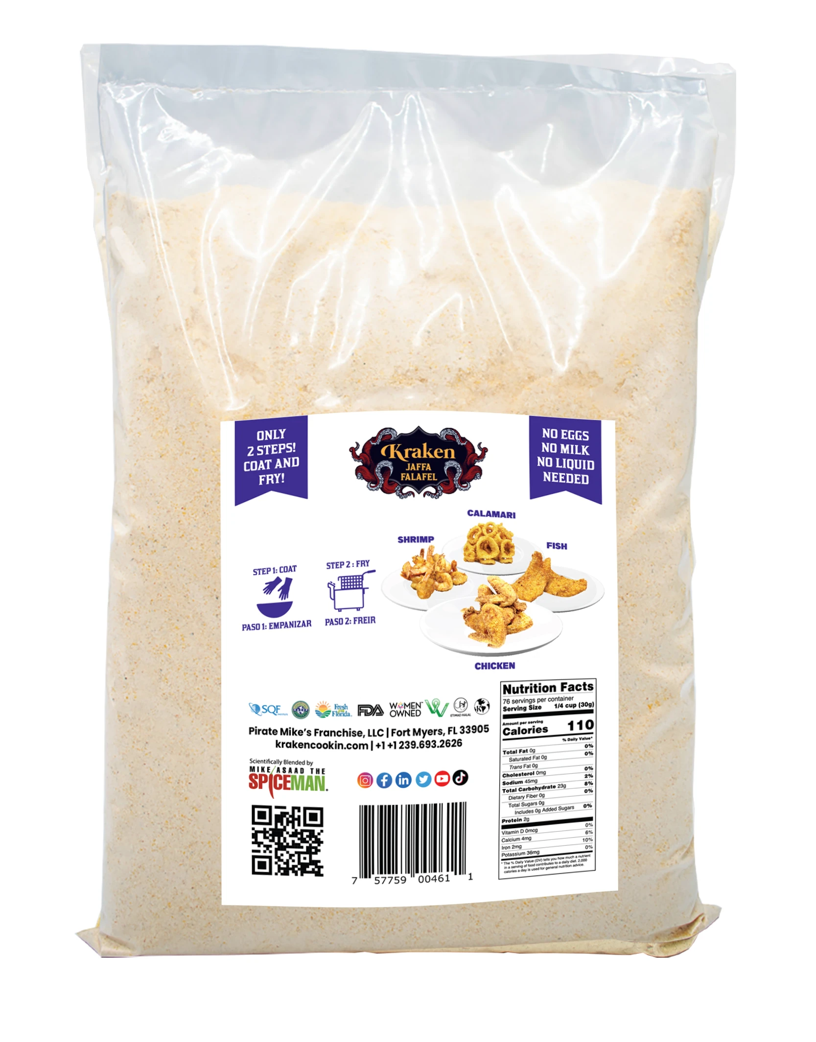 Kraken Cookin - All Purpose Breading - 5 LB
