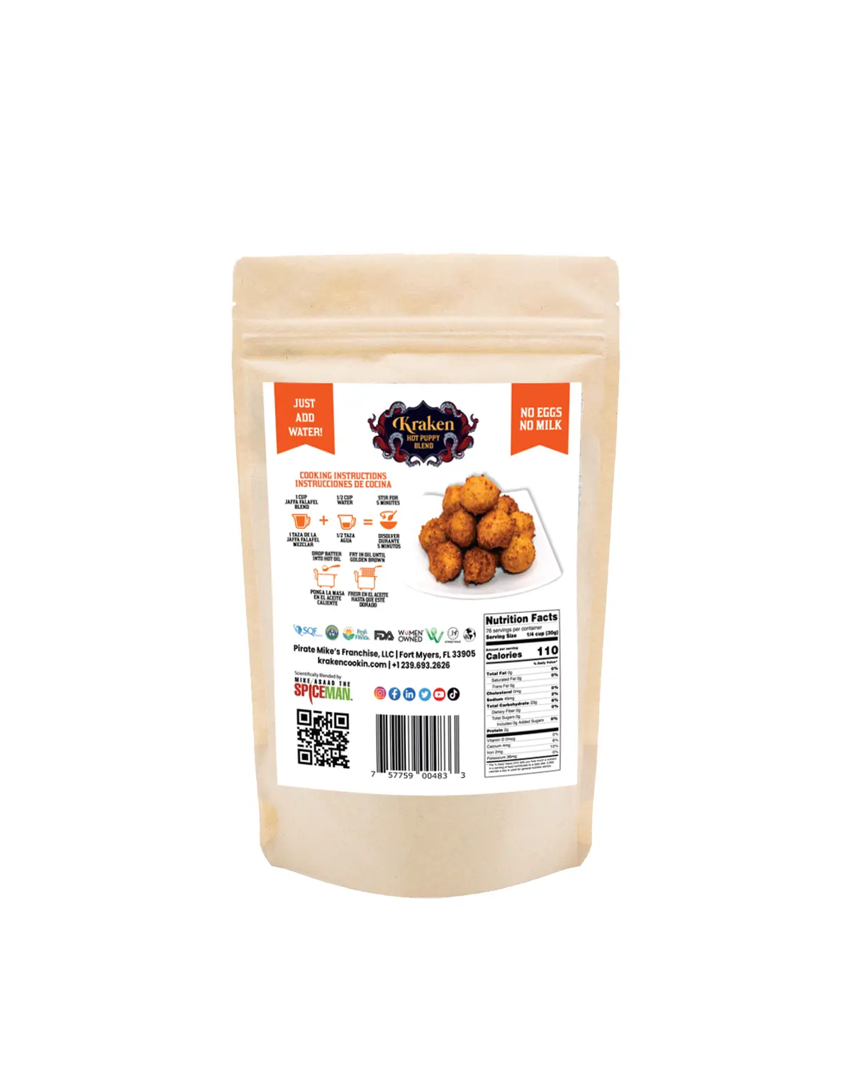 Kraken Cookin – Hot Puppy - 14 oz