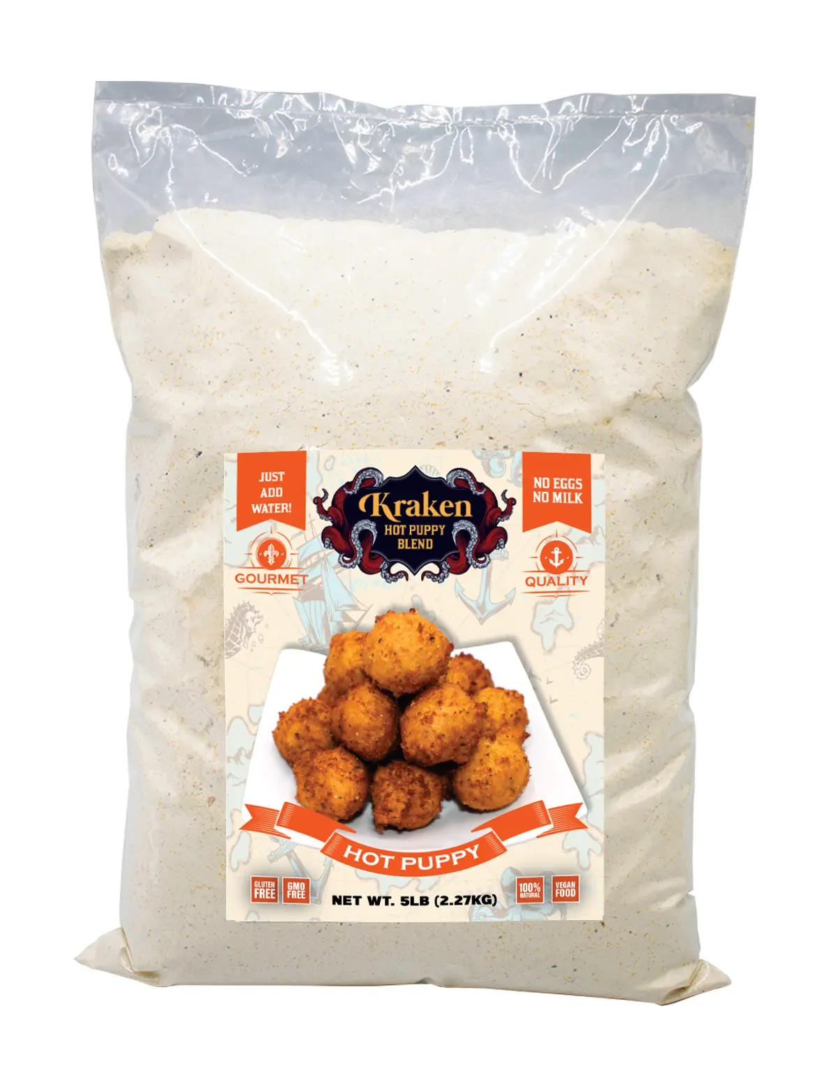 Kraken Cookin – Hot Puppy - 5 LB