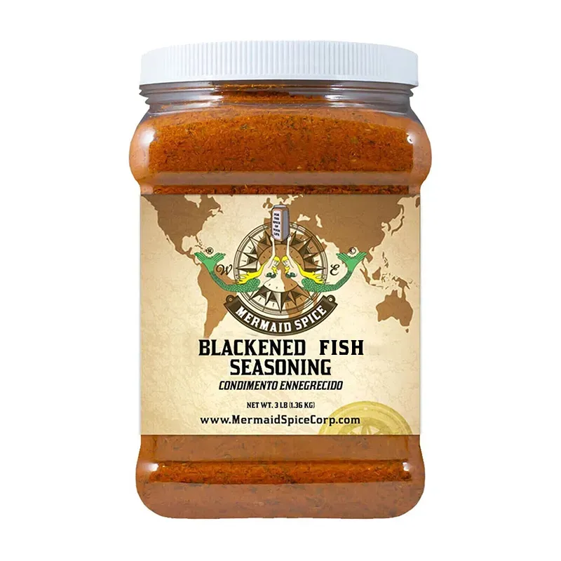 Mermaid Spice Corp - Blackened Fish Seasoning - 3 lb. (1.36 kg.)