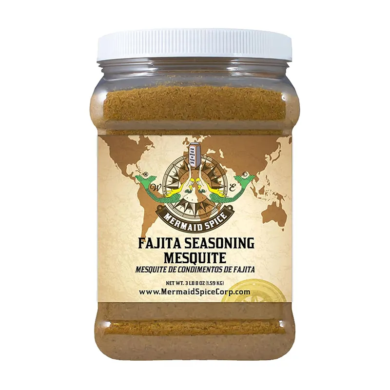 Mermaid Spice Corp - Fajita Seasoning Mesquite - 3 lb. 8 oz. (1.59 kg.)