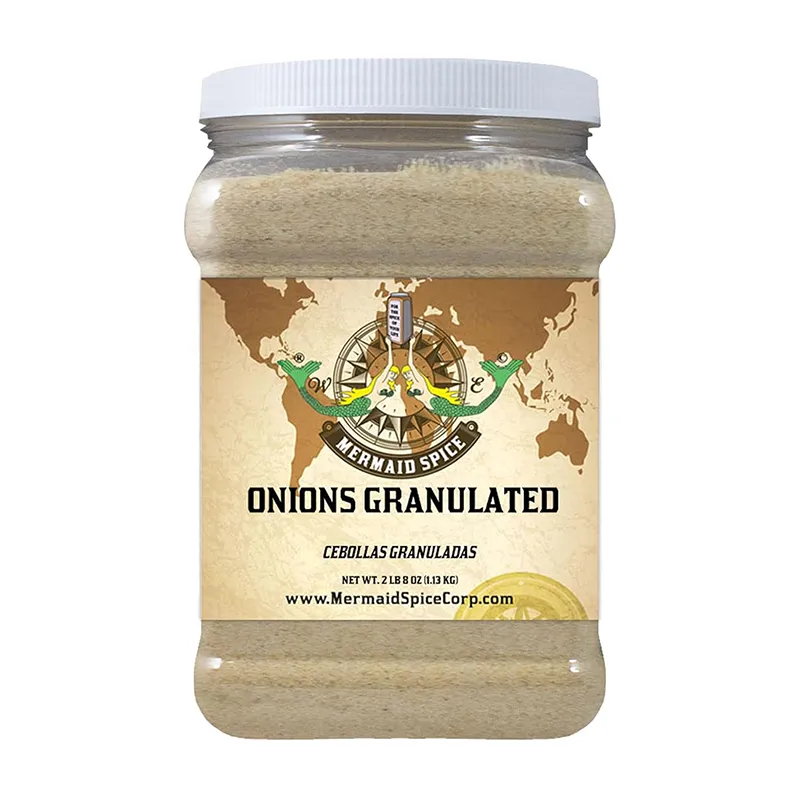 Mermaid Spice Corp - Onions Granulated - 2 lb. 8 oz. (1.13 kg.)