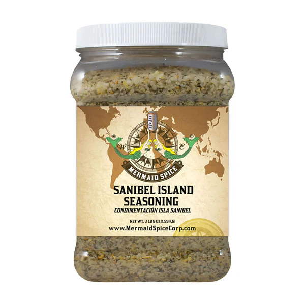 Mermaid Spice Corp - Sanibel Island Seasoning - 3 lb. 8 oz. (1.59 kg.)