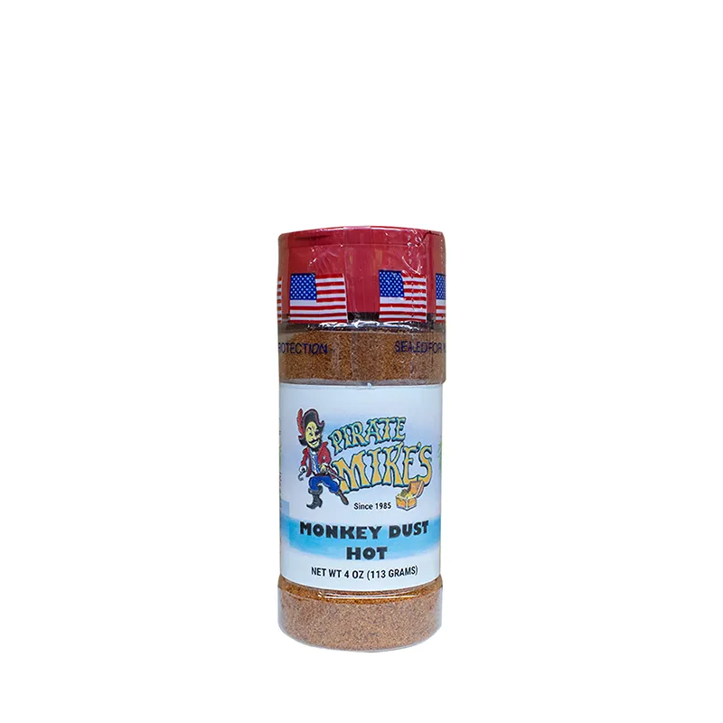 Pirate Mike’s – BOGO 35% off – Monkey Dust Hot – 4 oz.