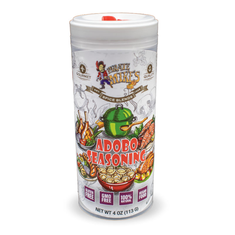 Pirate Mike's - Adobo Seasoning - 4 oz. (113 g.)