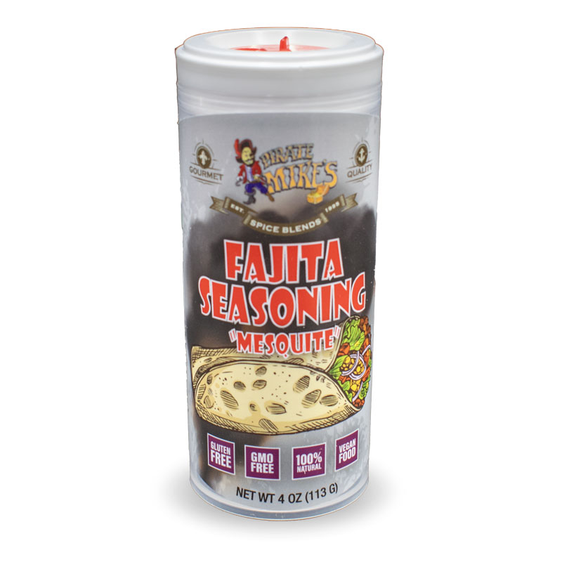 Pirate Mike's - Fajita Seasoning "Mesquite" - 4 oz. (113 g.)