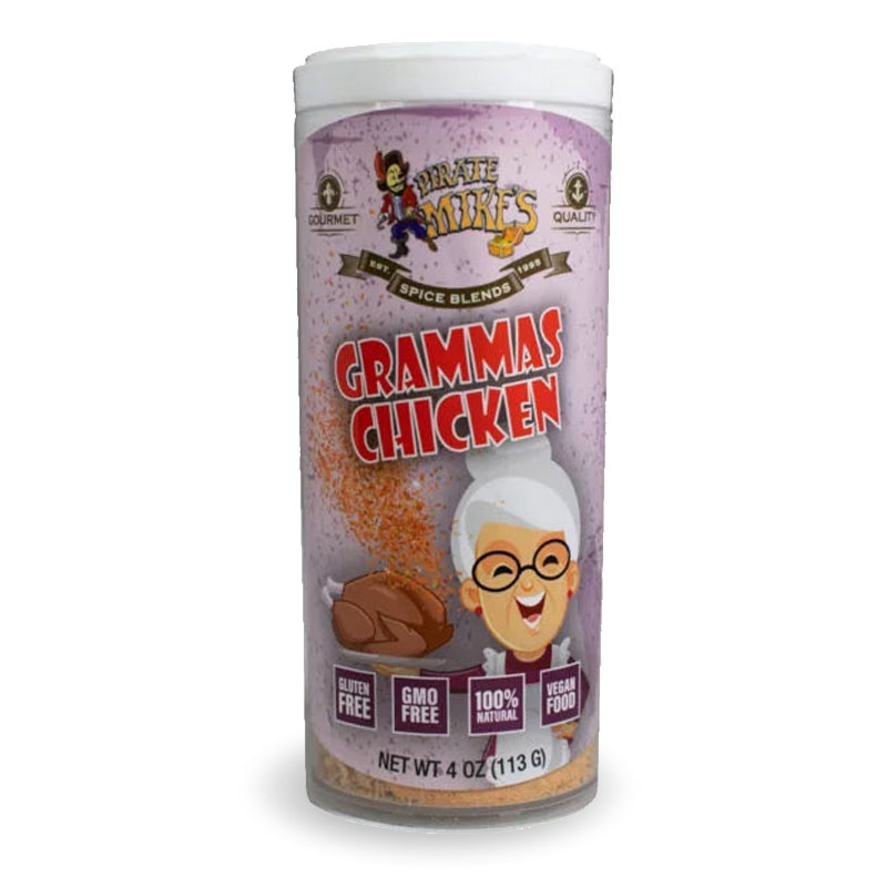 Pirate Mike's - Gramma’s Chicken - 4 oz. (113 g.)